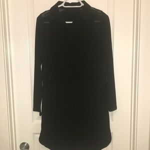 Black Shirt Dress